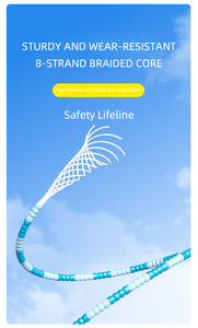 Corda <span class=keywords><strong>per</strong></span> Saltare Lunga 5m in PP <span class=keywords><strong>per</strong></span> <span class=keywords><strong>Bambini</strong></span>, Personalizzabile con Logo e Colore, con Funzione di Rimbalzo - Opzioni Disponibili - Product Image 4