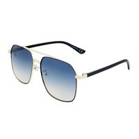 Nouveau produit Logo personnalisé monture en métal lunettes de soleil avec protection UV prix compétitif pour hommes femmes