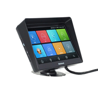 Moniteurs tactiles de 10 pouces, vente en gros, avec enregistrement DVR, wifi, 4G, Navigation GPS, FM, pour camion, remorque, Bus, RV