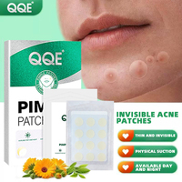 Patchs Hydrocolloïdes Personnalisés pour l'Acné avec Hydratant au Thé Vert, Marque Privée, pour le Traitement des Imperfections et des Boutons, 48 Unités