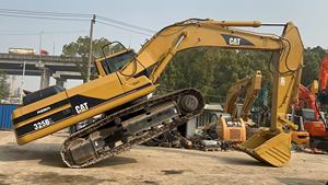 Excavadora de cadenas Caterpillar de segunda mano, serie 325BL/320BL, con motor PLC, caja de cambios y bomba, peso operativo de 25 toneladas - Product Image 3