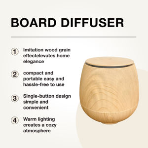 Offre Spéciale diffuseur de ménage de conception de grain de bois simple moderne luxueux et compact et portatif facile et sans tracas à utiliser - Product Image 2