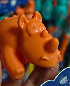 Juguete para Perros con Sonido, Diseño de Rinoceronte, Resistente a Mordeduras, Alivia el Estrés, Eficaz contra el Aburrimiento, de TPR, Venta Caliente - Product Image 6