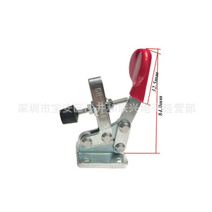 GH-20300 Right Angle <b>Clamp</b> 113.0mm Total Length Steel Industrial <b>Clamp</b> Metric Painted Non Adjustable - Product Image 2