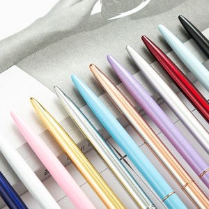 Unique Premium Gold Metal Ballpoint Slim <strong>Pens</strong> Hotel Twist Ball <strong>Pens</strong> Metal Rose Gold Slim Thin <strong>Wedding</strong> Hotel <strong>Pens</strong> - Product Image 3