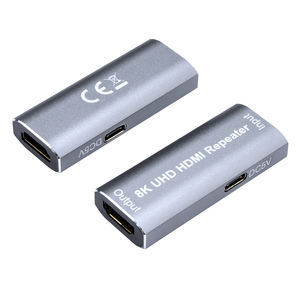 Amplificateur de signal en plastique pour répéteur d'amplificateur HDMI 8K avec prise en charge des formats audio <span class=keywords><strong>DTS</strong></span>-<span class=keywords><strong>HD</strong></span>/Dolby TrueHD/<span class=keywords><strong>DTS</strong></span>/Dolby <span class=keywords><strong>AC3</strong></span>/DSD - Product Image 1