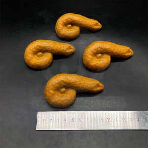 Juguete de Broma de Caca Falsa al por Mayor, Excremento de Plástico Realista, Juguete de Simulación Marrón para el Día de los Inocentes, para Niños - Product Image 6