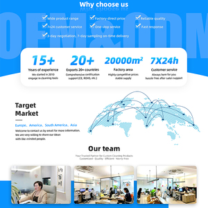 Tampons à récurer pour lave-vaisselle Happy Face outils de nettoyage éponge de cuisine vente en gros en usine en Chine - Product Image 6