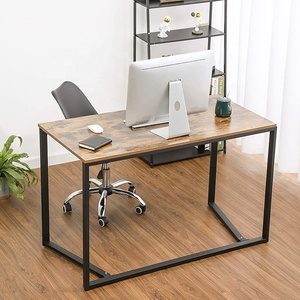 Tables pliantes en bois avec structure métallique, très vendues, pour la maison, le <span class=keywords><strong>bureau</strong></span>, les enfants, les adultes, table d'étude, table de travail, <span class=keywords><strong>bureau</strong></span> pliable pour ordinateur - Product Image 1