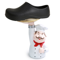 Chaussures de travail antidérapantes pour la restauration, la pâtisserie, l'hôpital - Sabots de chef de qualité hospitalière pour la cuisine, conçus par des médecins et des infirmières