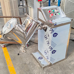 Mezclador Industrial Tipo V de Alta Resistencia Personalizado para la Industria Alimentaria, Acero Inoxidable SUS316L/SUS304/Acero al Carbono, Multifuncional, 20-50L, con Motor - Product Image 3