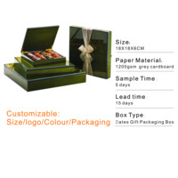 Boîtes en papier et en bois imprimées sur mesure Stockage de la date Dates d'expédition Emballage de boîte-cadeau pour le Ramadan