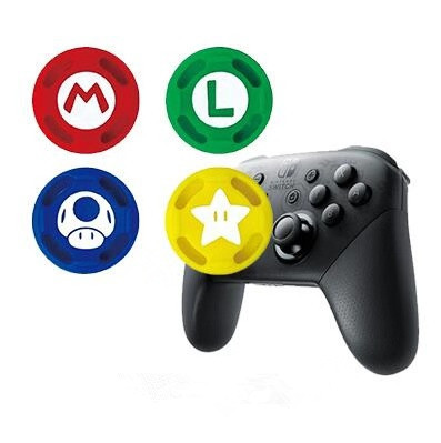 Switch Thumb Grips 3D Analogue Silicone Thumbstick Grips for Nintendo Switch Controller