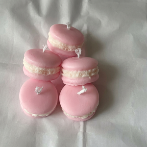 Velas Aromáticas de Cera de Soya Hechas a Mano, Ecológicas, con Forma de Macaron, Redondas y Lindas para Decoración del Hogar, Regalos de Navidad y Fiestas - Product Image 5