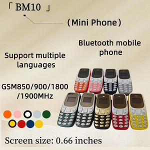 Téléphone Mobile Double SIM <span class=keywords><strong>Portable</strong></span> BM10 Mini <span class=keywords><strong>3310</strong></span> GSM avec Langues d'Utilisation Français, Allemand, Espagnol - Product Image 1