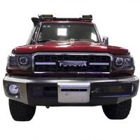 Maictop Nouveau Design de pièces automobiles Grille avant en plastique avec lumière pour Land Cruiser FJ79 LC79