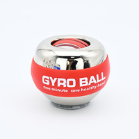 Balle de force en métal pour hommes - Balle de préhension à gravité, à vitesse variable, lumineuse, silencieuse et avec compteur, pour le soulagement du stress des bras et des poignets