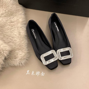 <span class=keywords><strong>Scarpe</strong></span> da Donna Grape Mom Studiolee <span class=keywords><strong>con</strong></span> Aumento di Altezza Nascosto di 3cm, Fibbia <span class=keywords><strong>con</strong></span> Diamanti, Punta Quadrata Piccola, Tacco Grosso - Product Image 5