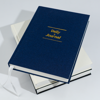 Journal en tissu Carnet personnalisé Journal en lin à couverture rigide personnalisé Journal Agenda Journal