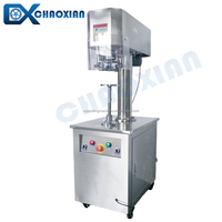 Machine de scellage semi-automatique pour pots en plastique, thé, papier, en-cas, boîtes en PET, boîtes de conserve de poisson, bols en métal, bonbons, boîtes en plastique