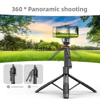 Nouveau trépied ultra-mini portable L16 pour selfie, support de sol à quatre pieds, gadget de photographie pour téléphone avec télécommande