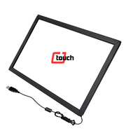 Écran tactile infrarouge 17 pouces, cadre multi-touch, kit informatique pour borne ATM, kit de superposition de cadre tactile IR, USB RS232 3m Elo