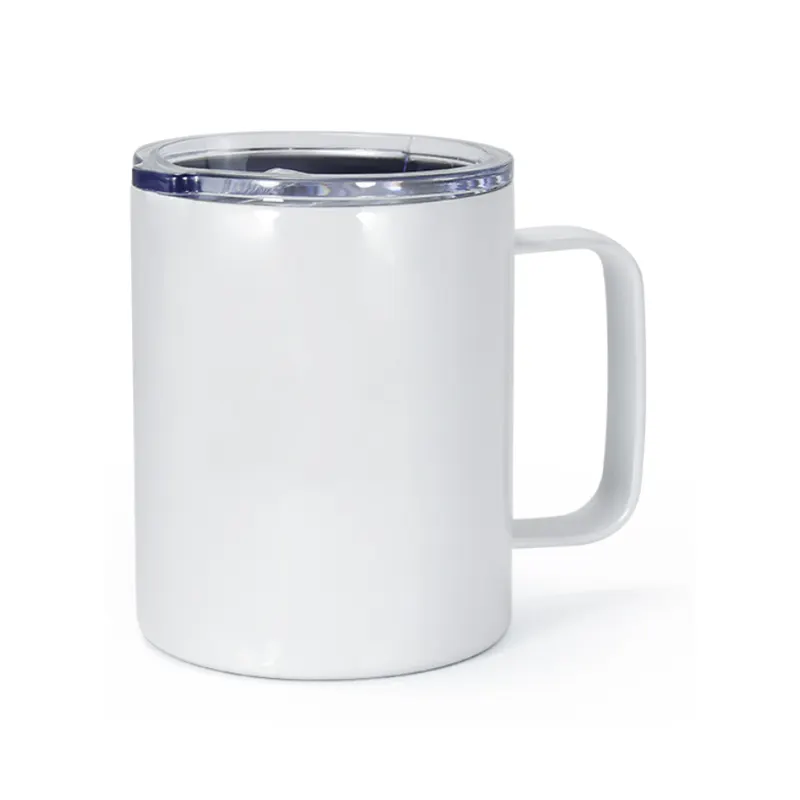 Taza termo YEIT de acero inoxidable de sublimación de Venta caliente de fábrica con asa y tapa