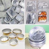 Machine automatique de découpe pneumatique pour barquettes en aluminium, boîtes à lunch, plateaux alimentaires à emporter pour compagnies aériennes et bols à riz