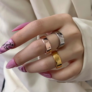 Anillos de Terapia Magnética de Moda Punk para Pérdida de Peso, para Hombres y Mujeres, Anillo Antirronquidos, Adelgazante, Quema Grasa, Joyería para el Cuidado de la Salud - Product Image 4
