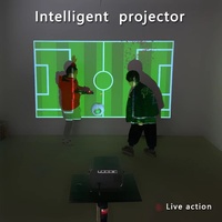 Système de projecteur interactif 3D tout-en-un avec contrôle tactile multijoueur pour 55 effets de jeu dans les centres de divertissement pour enfants