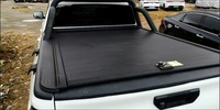 Accessoires 4x4, couvre-caisse de camionnette Chevrolet en aluminium, imperméable, pliable, électrique, type rigide, couvre-caisse rétractable