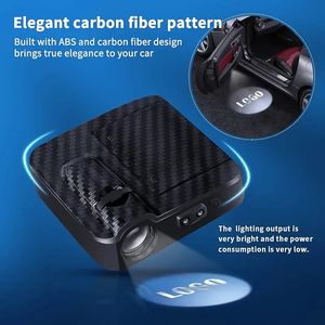 Wholesale 2PCS <b>LED</b> Automotive Universal Retrofit Welcome <b>Light</b> Induction Turn on Wing <b>Projector</b> Ground Lighting - Product Image 4