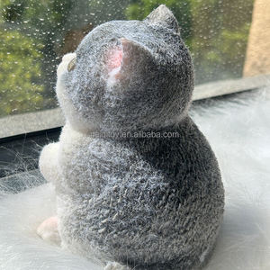 Lindo Juguete de Descompresión con Sonido de Gato Biónico, de Plástico, Animal Pequeño, Regalo DIY para Unisex de 2 a 13 Años - Product Image 3