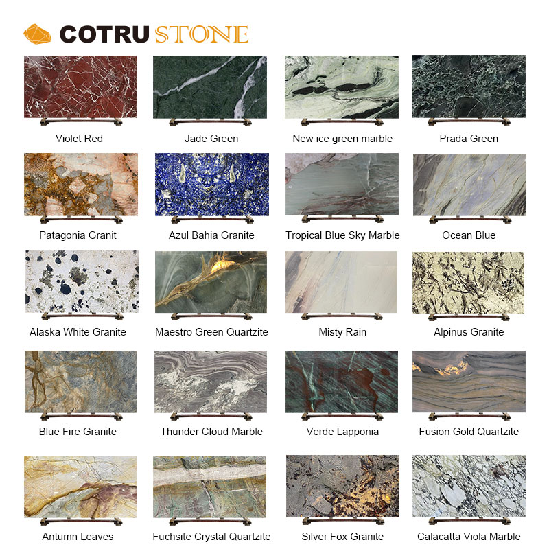Luxury Stone Slabs Blue Snow fox Marble for Interior Home