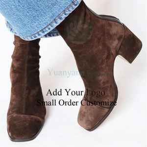 Botines <span class=keywords><strong>de</strong></span> Tacón Alto Hechos a Mano en Cuero, Estilo Gitano, Maximalista, Bohemio, <span class=keywords><strong>Zapatos</strong></span> <span class=keywords><strong>de</strong></span> Mujer - Product Image 3