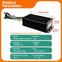 Kits de conversion de roue de vélo électrique de haute qualité 52V 60V 72V 2000W 3000W avec écran LCD pour VTT 26 27,5 29 pouces