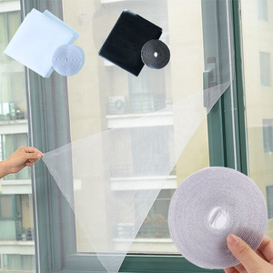 Nouveau bricolage auto-adhésif mouche fenêtre écran maille moustiquaire Bug abeille moustique protecteur rideau fenêtre moustiquaire - Product Image 1