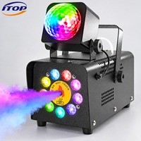 Machine à fumée portable 500W avec télécommande LED pour concert, scène, événement, spectacle