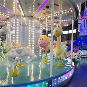 Thu hút công viên giải trí cưỡi trẻ em trò chơi cơ khí nhỏ vui vẻ đi vòng Carousel <span class=keywords><strong>Rides</strong></span> cho trẻ em - Product Image 5