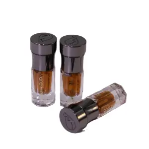 New Design 1.5 ML Oud bottle with glass stick fancy hexagon bottle