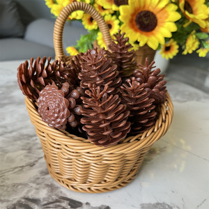 Piñas Secas Naturales con Purpurina <span class=keywords><strong>para</strong></span> Decoración Navideña, San Valentín y Año Nuevo, Venta al por Mayor T3 - Product Image 4