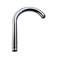 Robinet de cuisine en acier inoxydable 201 de 28 mm de diamètre, tube de robinet, tuyau de robinet d'évier