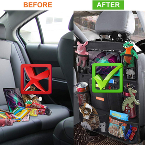 Sac de dossier de siège de voiture pratique de haute qualité, vente chaude du fabricant CARFU 2023, accessoires intérieurs de voiture, AC-2646 - Product Image 5
