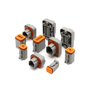 Màu Xám DT04-3P-C015/DT06-3S-C015 3-pin Deutsch DT loại Ô TÔ Cắm và ổ cắm kết nối - Product Image 5