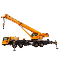 Prix de la grue hydraulique sur camion XCMG d'occasion XCT55L6 de 55 tonnes de fabrication chinoise
