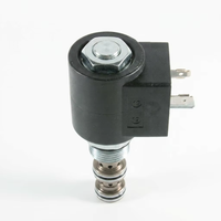 Vanne solénoïde hydraulique à cartouche de type bobine 3/2 voies pour groupes motopropulseurs avec conception de cavité standard américaine
