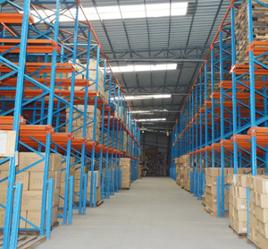 Système de rayonnage industriel à grande capacité pour le stockage de palettes, réduction de l'espace allée, optimisation de l'utilisation de l'espace en entrepôt - Product Image 2