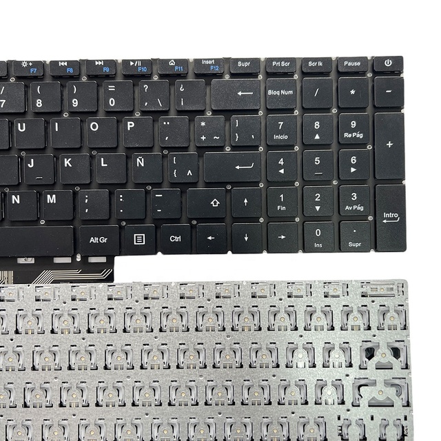 New in Stock COMPAQ Presario CQ-29 CQ29 Latin Spanish LA Version Ultra Thin Full Size Laptop Keyboard Black