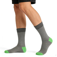 Chaussettes pour hommes Bioserica Era Funny, colorées, à motifs originaux, à rayures, à motifs argyle, chaussettes en coton funky pour hommes, cadeaux