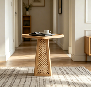 Modern Wood Coffee <b>Table</b> Scandinavian Design Handmade Living Room Furniture - Product Image 5